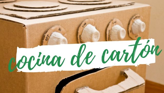 Reciclar una Caja de Cartón en Cocina para Jugar - ¡Ideal NIÑ@S!